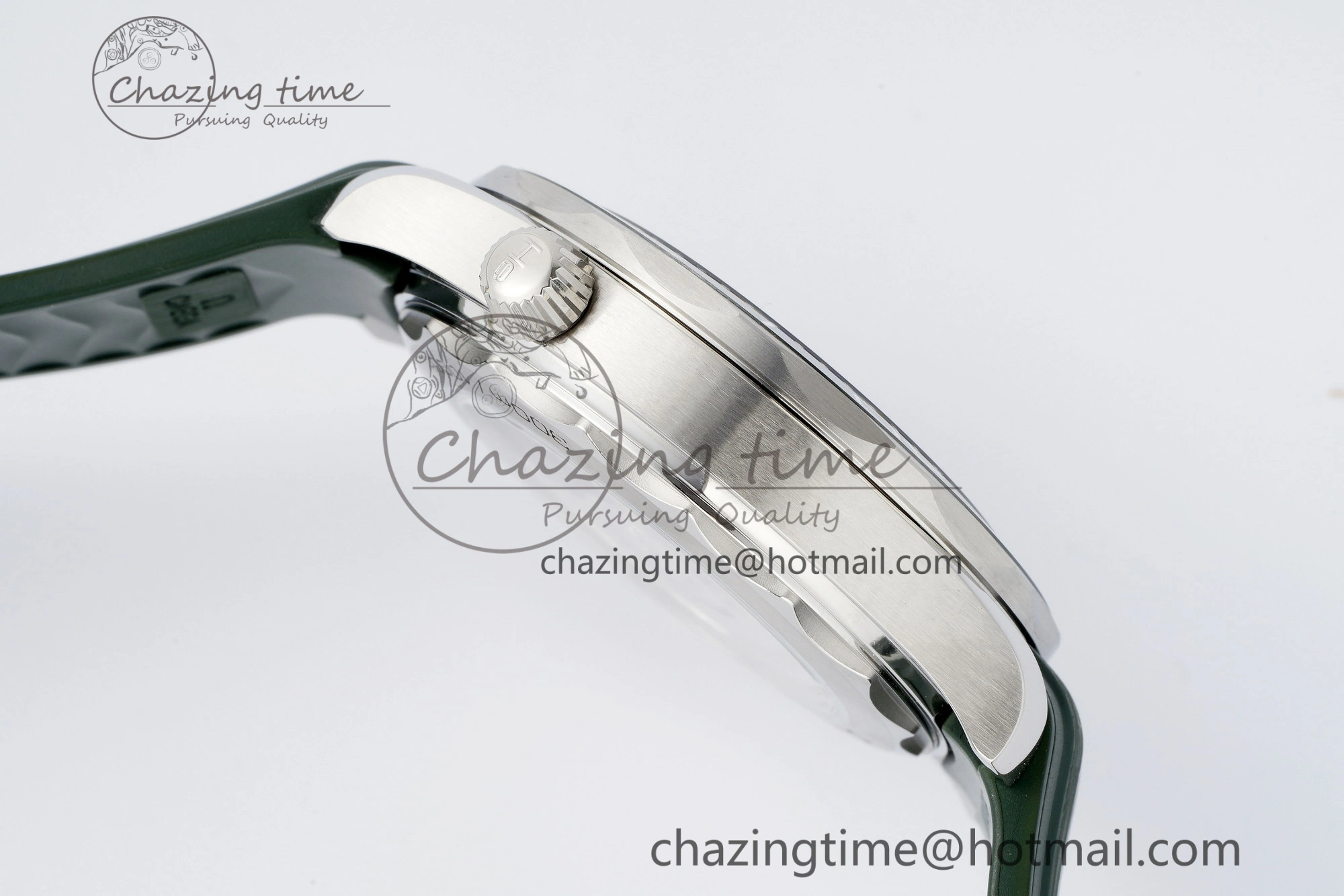 Youthful Seamaster Diver 300M VSF 1:1 Best Edition Green Ceramic Green Dial on Green Rubber Strap A8800 V 7827