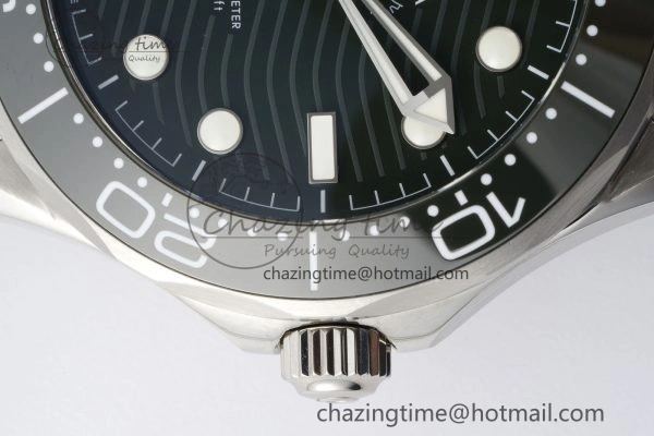 Youthful Seamaster Diver 300M VSF 1:1 Best Edition Green Ceramic Green Dial on Green Rubber Strap A8800 V 7827