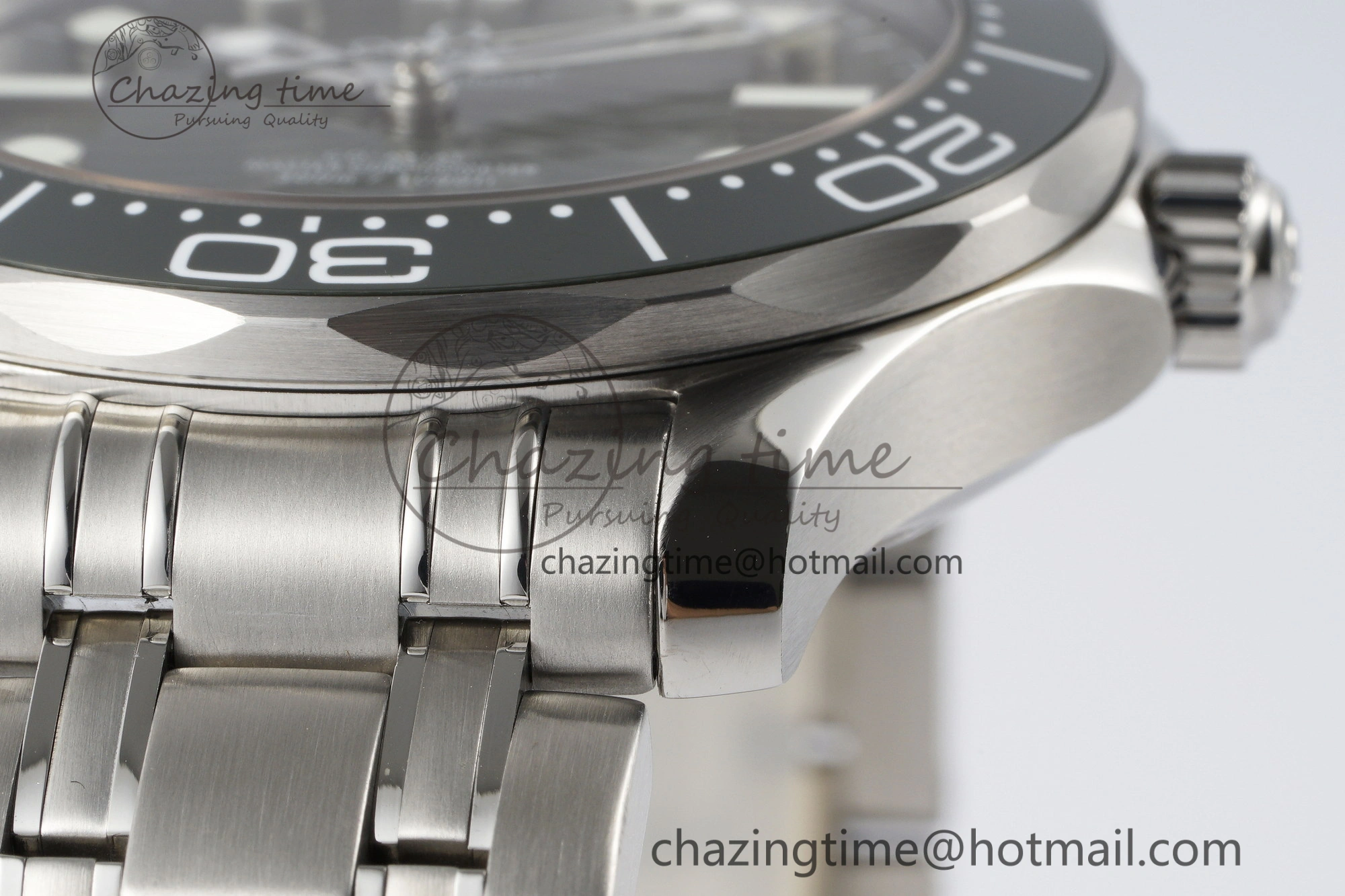 Supportive Seamaster Diver 300M VSF 1:1 Best Edition Green Ceramic Green Dial on SS Bracelet A8800 V 7824