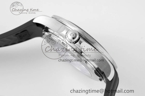 Seamaster Diver 300M ZF 1:1 Best Edition Black Ceramic Black Dial on Black Rubber Strap A Lightweight 7821