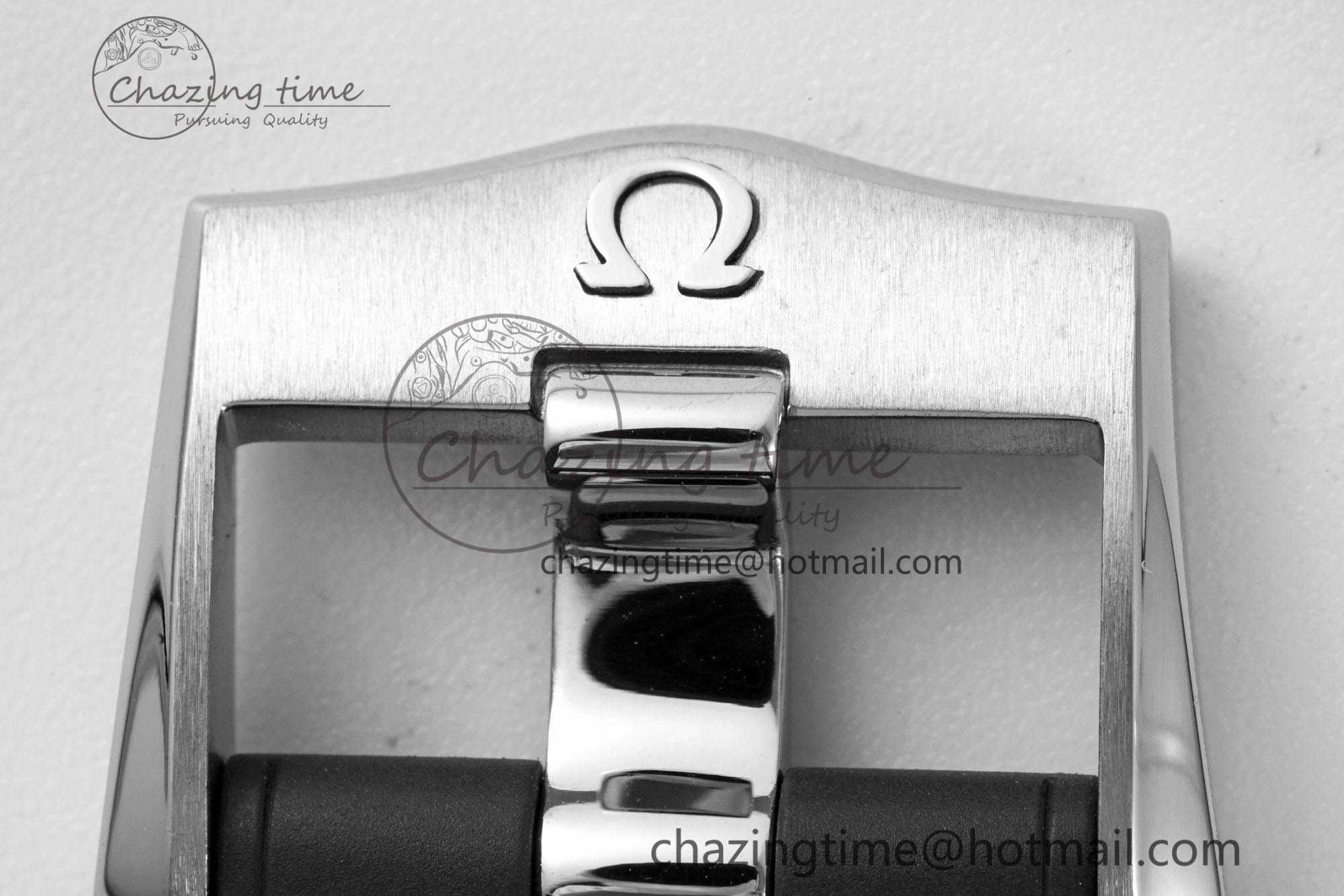 Seamaster Diver 300M ZF 1:1 Best Edition Black Ceramic Black Dial on Black Rubber Strap A Lightweight 7821