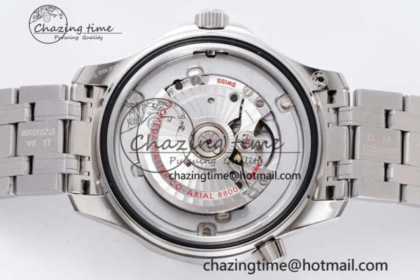 Seamaster Diver 300M ZF 1:1 Best Edition Black Ceramic Black Dial on SS Bracelet A Popular 7844