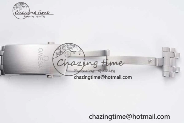 Seamaster Diver 300M ZF 1:1 Best Edition Black Ceramic White Dial on SS Bracelet A UrbanStyle 7845