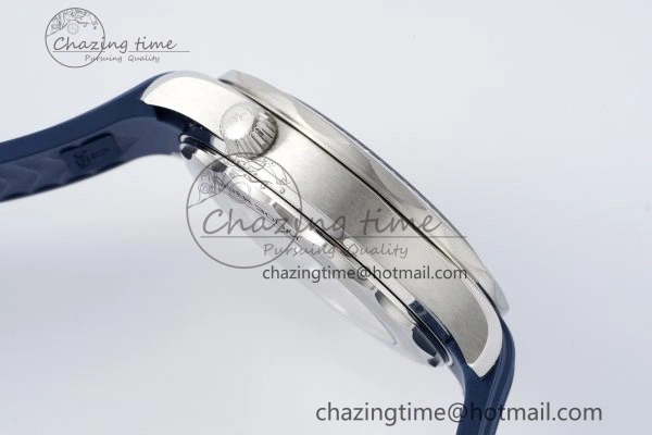 UrbanStyle Seamaster Diver 300M ZF 1:1 Best Edition Blue Ceramic Blue Dial on Blue Rubber Strap A 7822