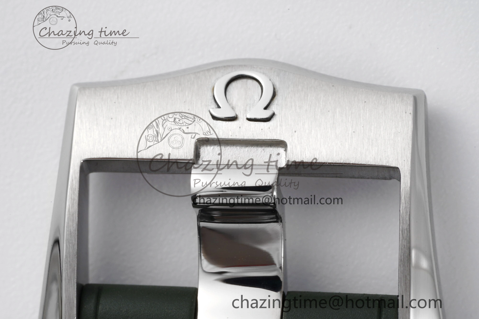 Fashionable Seamaster Diver 300M ZF 1:1 Best Edition Green Ceramic Green Dial on Green Rubber Strap A 7823