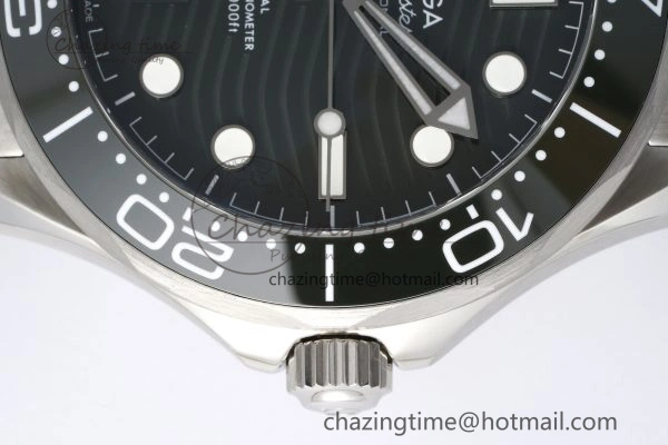 Seamaster Diver 300M ZF 1:1 Best Edition Green Ceramic Green Dial on SS Bracelet A QuickDry 7825