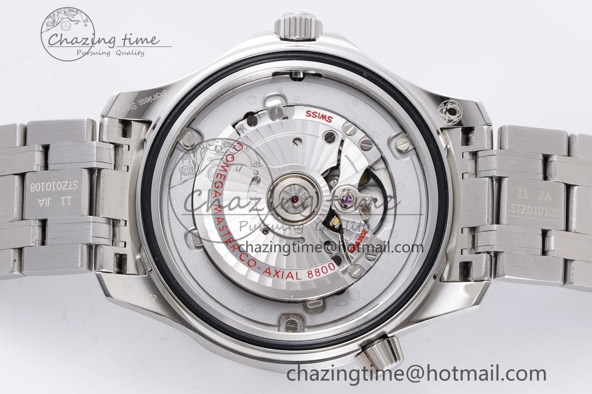 Seamaster Diver 300M ZF 1:1 Best Edition Green Ceramic Green Dial on SS Bracelet A QuickDry 7825
