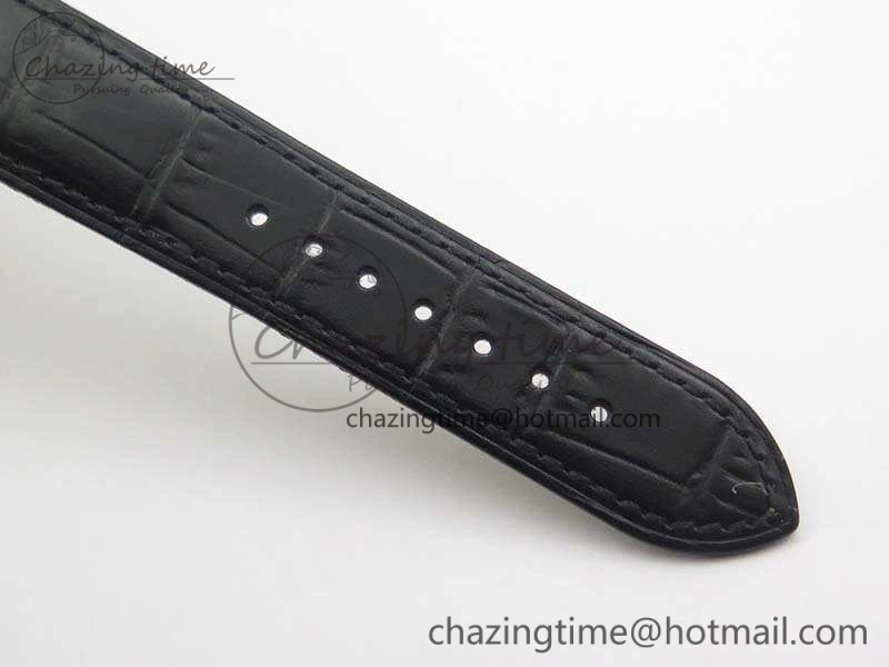 Seamaster Edizione Venezia RG Best Edition Black Dial On Leather Strap A Cozy 8125