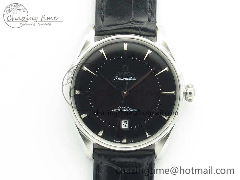 Seamaster Edizione Venezia SS Best Edition Black Dial On Leather Strap A Refined 8122
