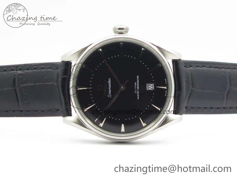 Seamaster Edizione Venezia SS Best Edition Black Dial On Leather Strap A Refined 8122