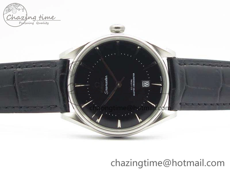 Seamaster Edizione Venezia SS Best Edition Black Dial On Leather Strap A Refined 8122