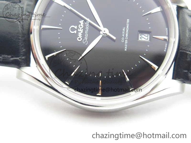 Seamaster Edizione Venezia SS Best Edition Black Dial On Leather Strap A Refined 8122