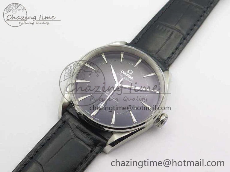Seamaster Edizione Venezia SS Best Edition Black Dial On Leather Strap A Refined 8122