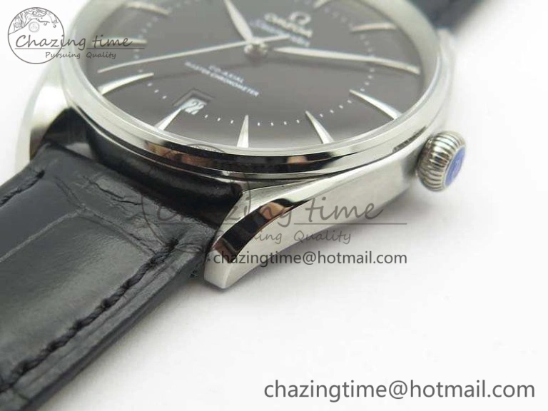 Seamaster Edizione Venezia SS Best Edition Black Dial On Leather Strap A Refined 8122