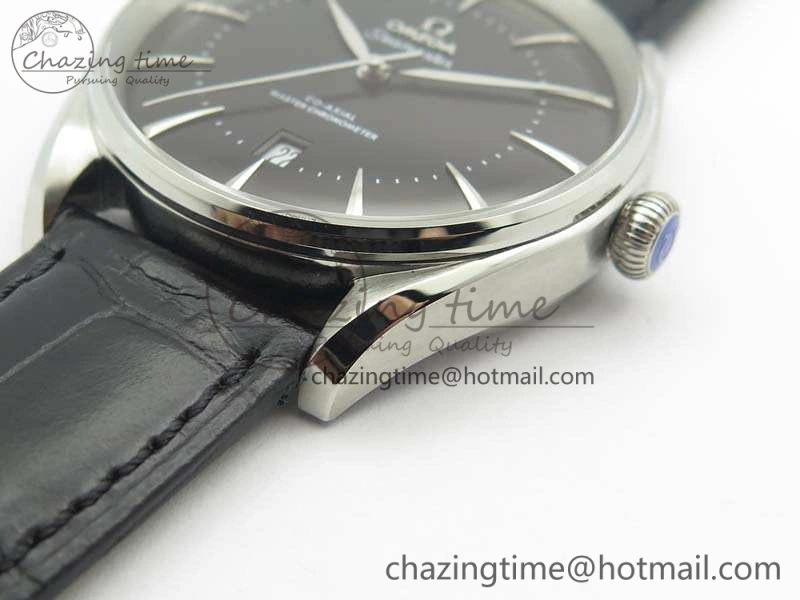 Seamaster Edizione Venezia SS Best Edition Black Dial On Leather Strap A Refined 8122