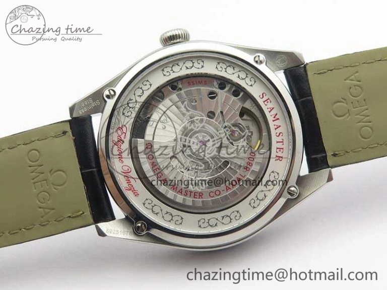 Seamaster Edizione Venezia SS Best Edition Black Dial On Leather Strap A Refined 8122