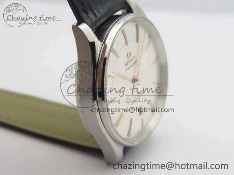 Seamaster Edizione Venezia SS Best Edition White Dial On Leather Strap A Neat 8124