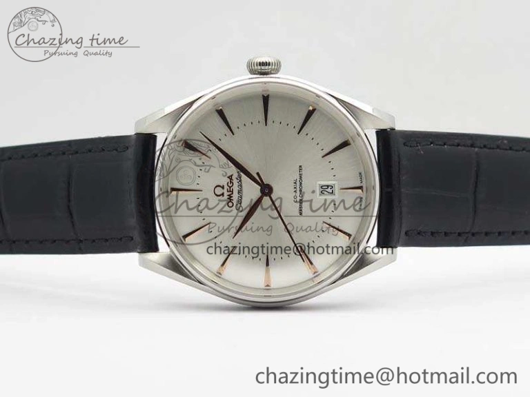 Seamaster Edizione Venezia SS Best Edition White Dial On Leather Strap A Neat 8124