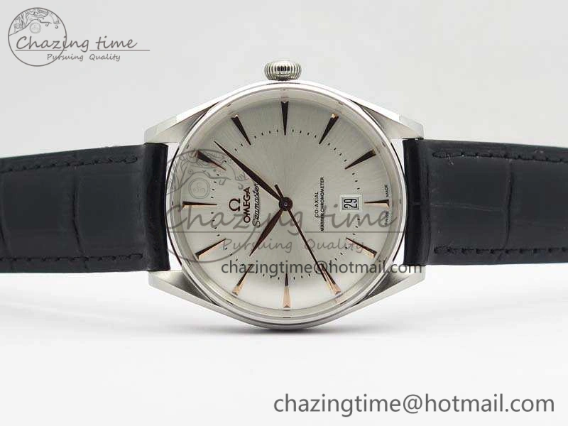 Seamaster Edizione Venezia SS Best Edition White Dial On Leather Strap A Neat 8124