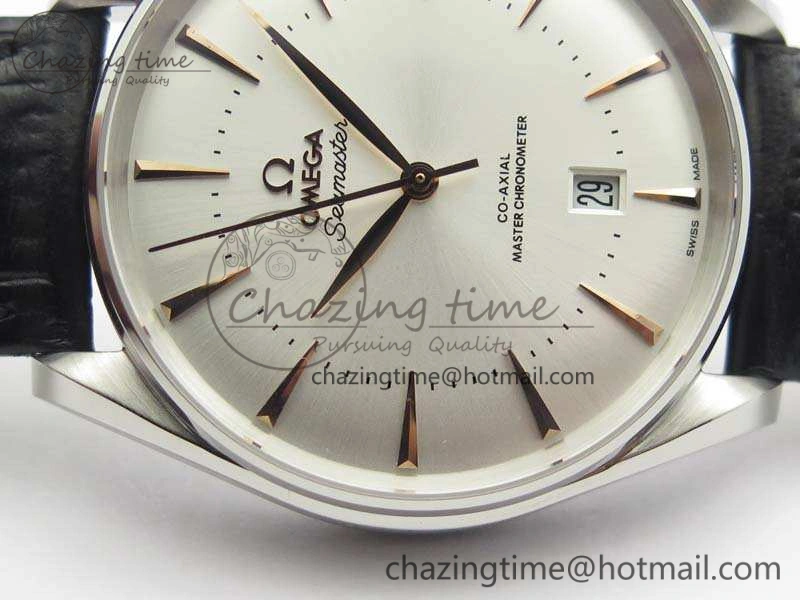 Seamaster Edizione Venezia SS Best Edition White Dial On Leather Strap A Neat 8124