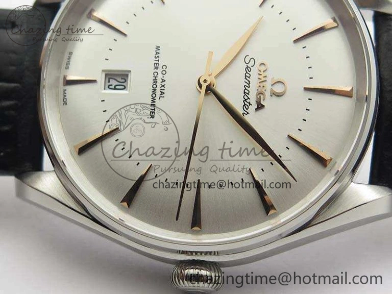 Seamaster Edizione Venezia SS Best Edition White Dial On Leather Strap A Neat 8124
