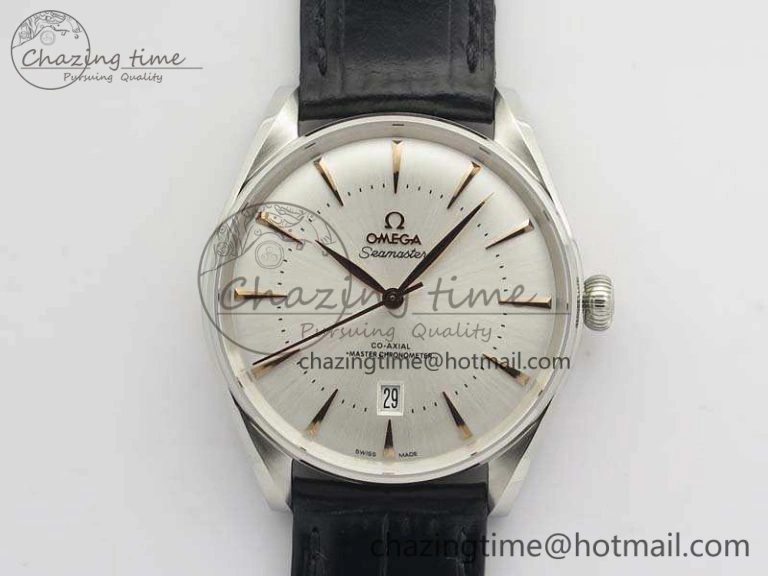 Seamaster Edizione Venezia SS Best Edition White Dial On Leather Strap A Neat 8124