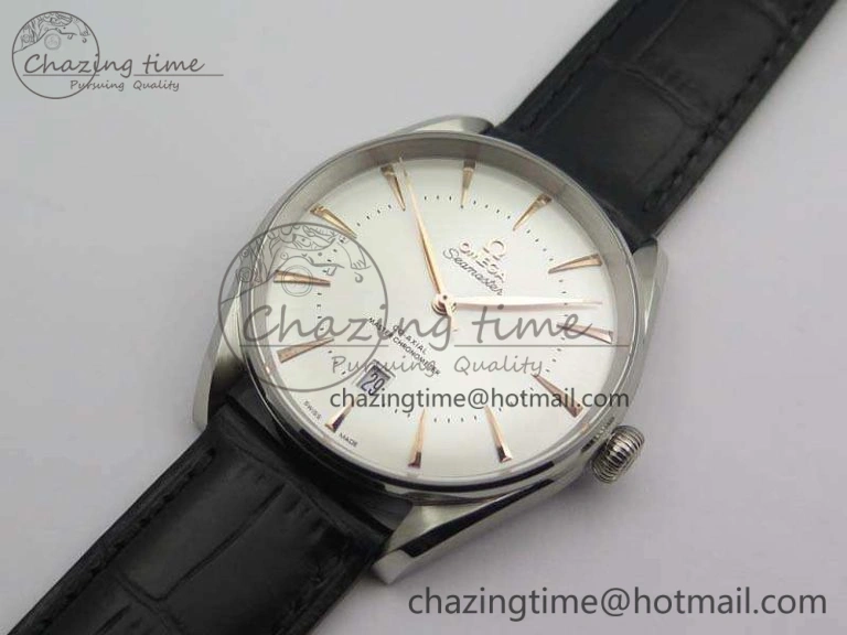 Seamaster Edizione Venezia SS Best Edition White Dial On Leather Strap A Neat 8124