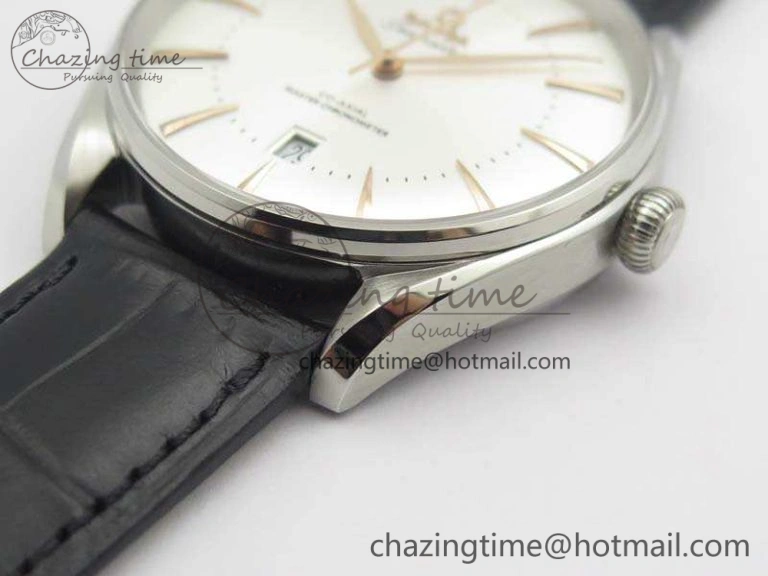 Seamaster Edizione Venezia SS Best Edition White Dial On Leather Strap A Neat 8124