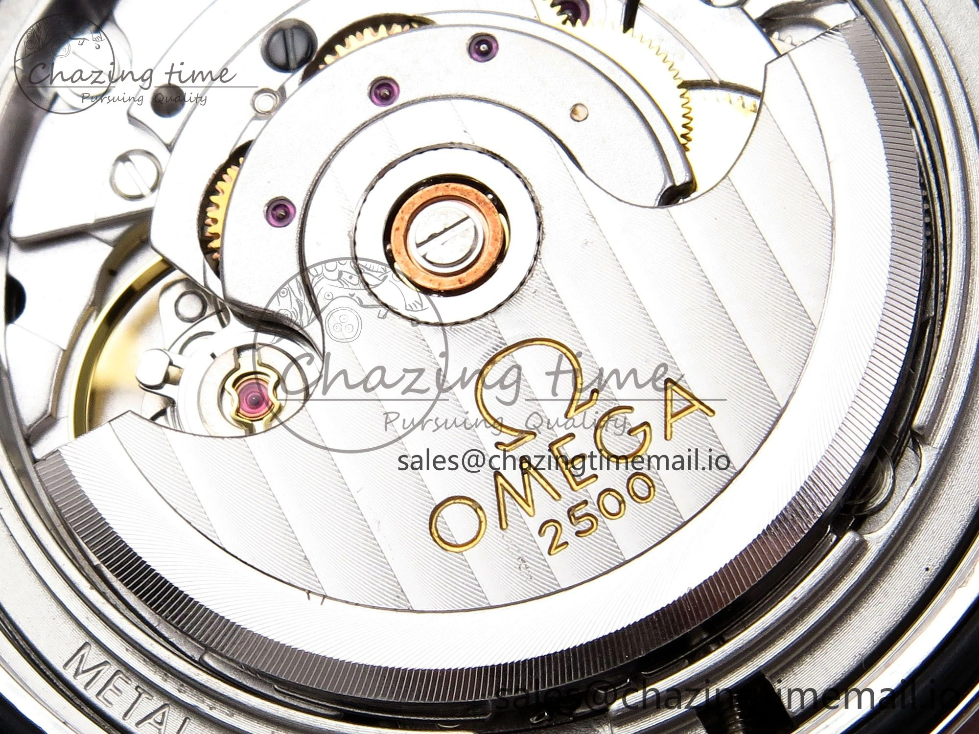 ModernLook Seamaster “LMPO” OMF 1:1 Best Edition Black Dial on SS Bracelet A 7703