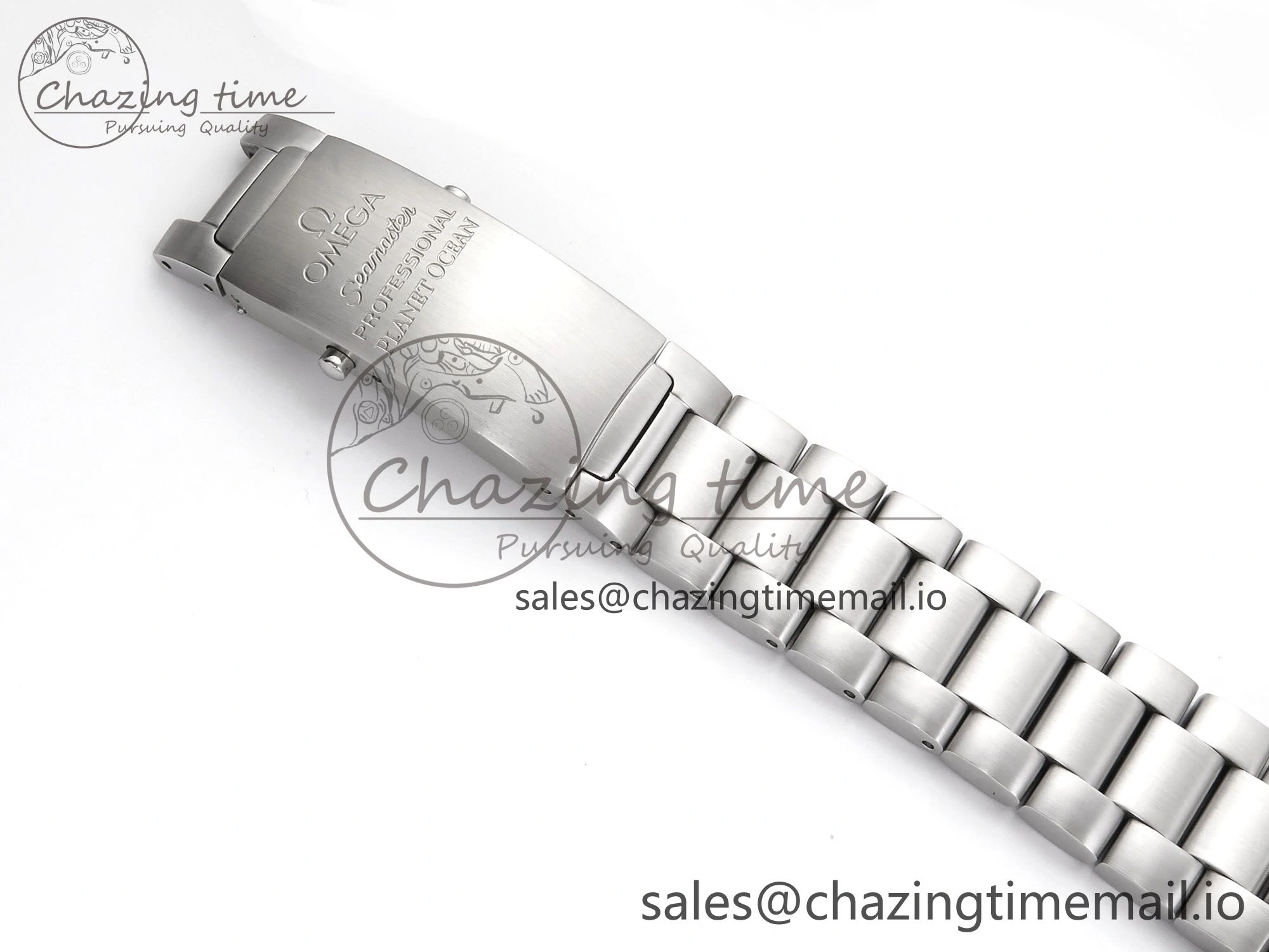 ModernLook Seamaster “LMPO” OMF 1:1 Best Edition Black Dial on SS Bracelet A 7703