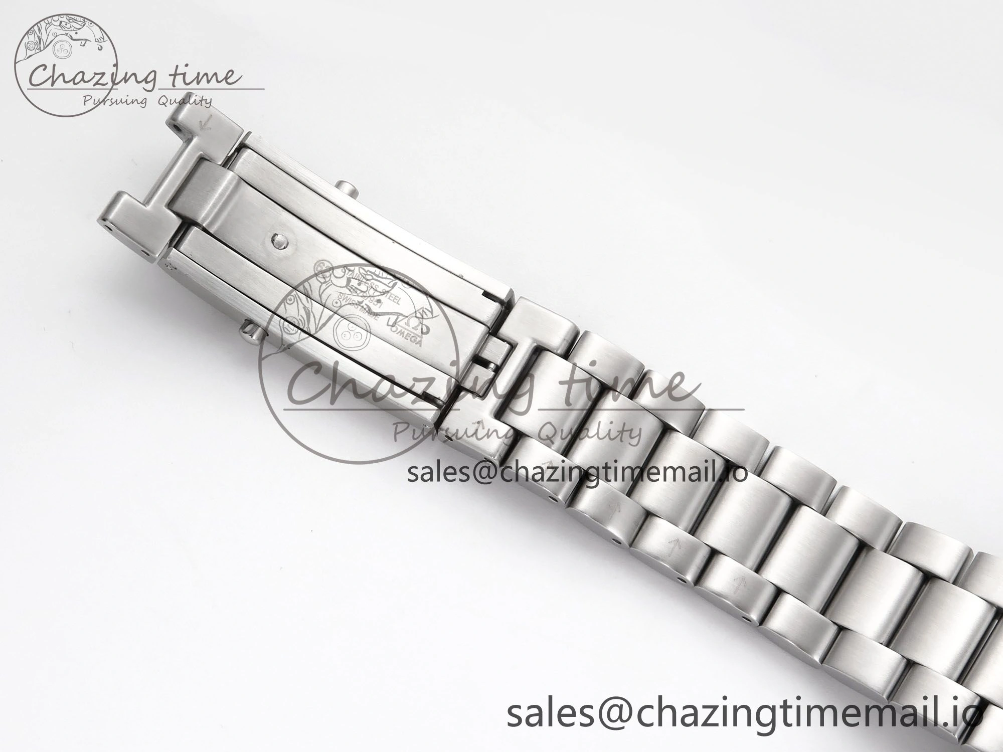 ModernLook Seamaster “LMPO” OMF 1:1 Best Edition Black Dial on SS Bracelet A 7703