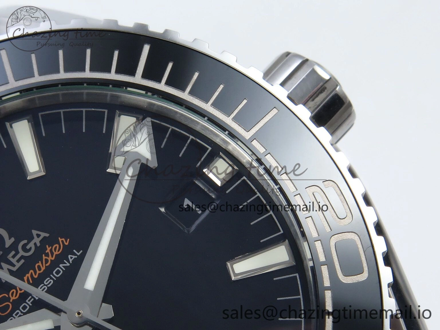 WellDesigned Seamaster Planet Ocean 600M 43.5mm SS SCF 1:1 Best Edition Black Bezel Black Dial on Black Rubber Strap A8900 Super Clone 7664