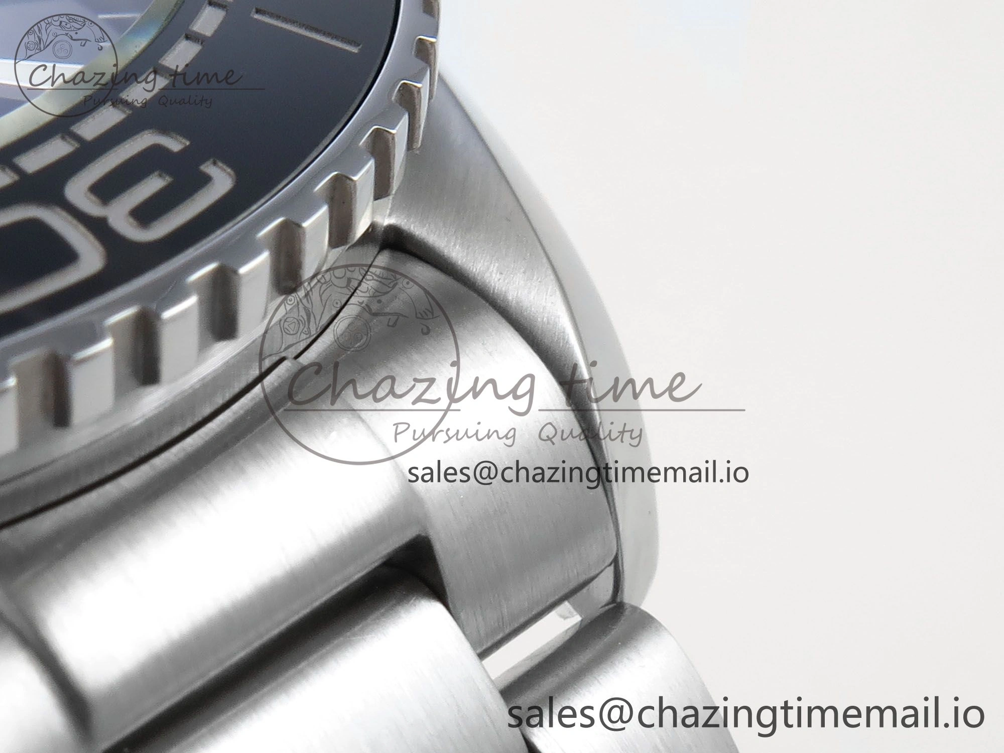 Seamaster Planet Ocean 600M 43.5mm SS SCF 1:1 Best Edition Black Bezel Black Dial on SS Bracelet A8900 Super Clone Compact 7680