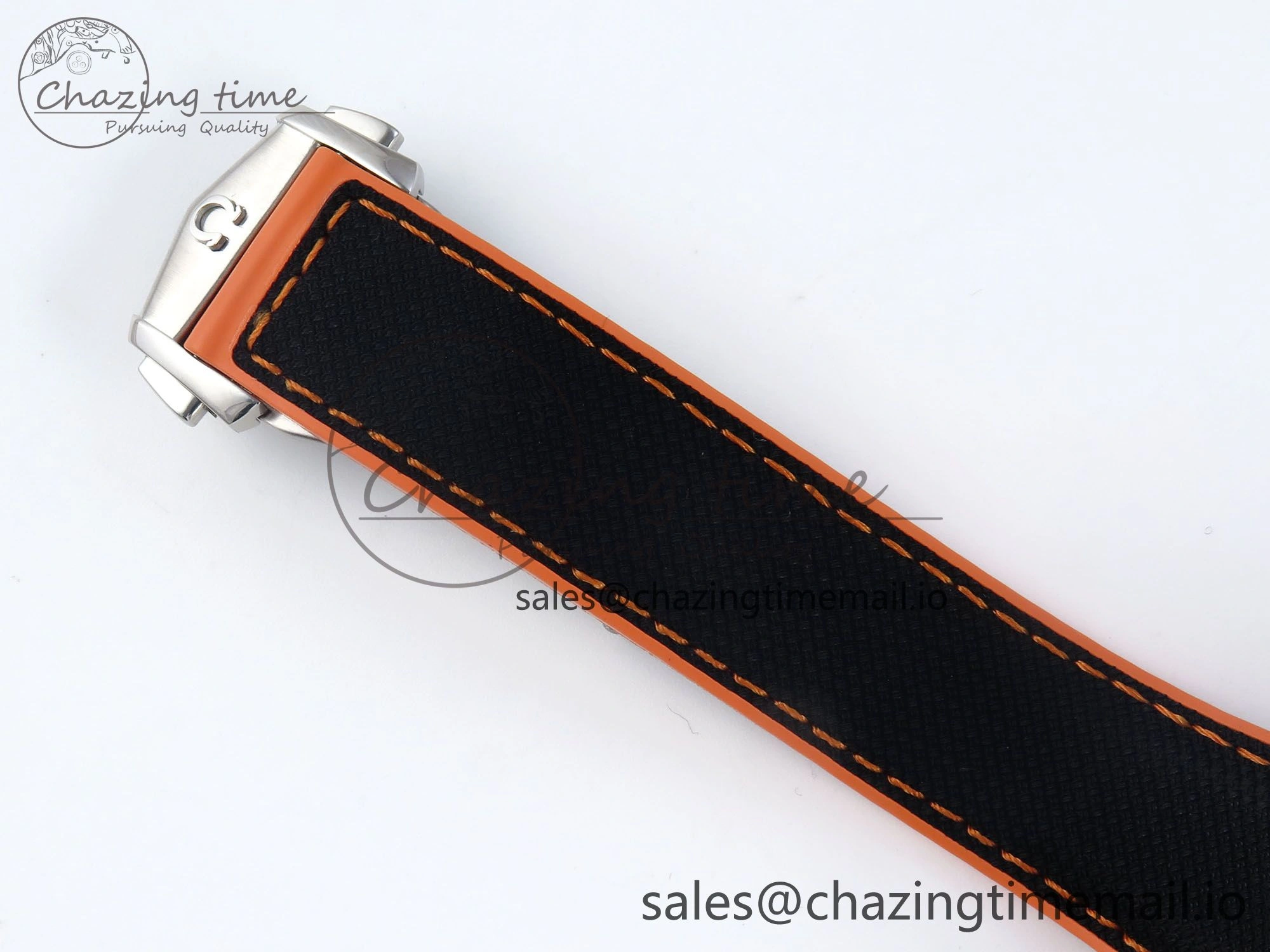 Seamaster Planet Ocean 600M 43.5mm SS SCF 1:1 Best Edition Black orange Bezel Black Dial on Black Rubber Strap A8900 Super Clone ModernLook 7663