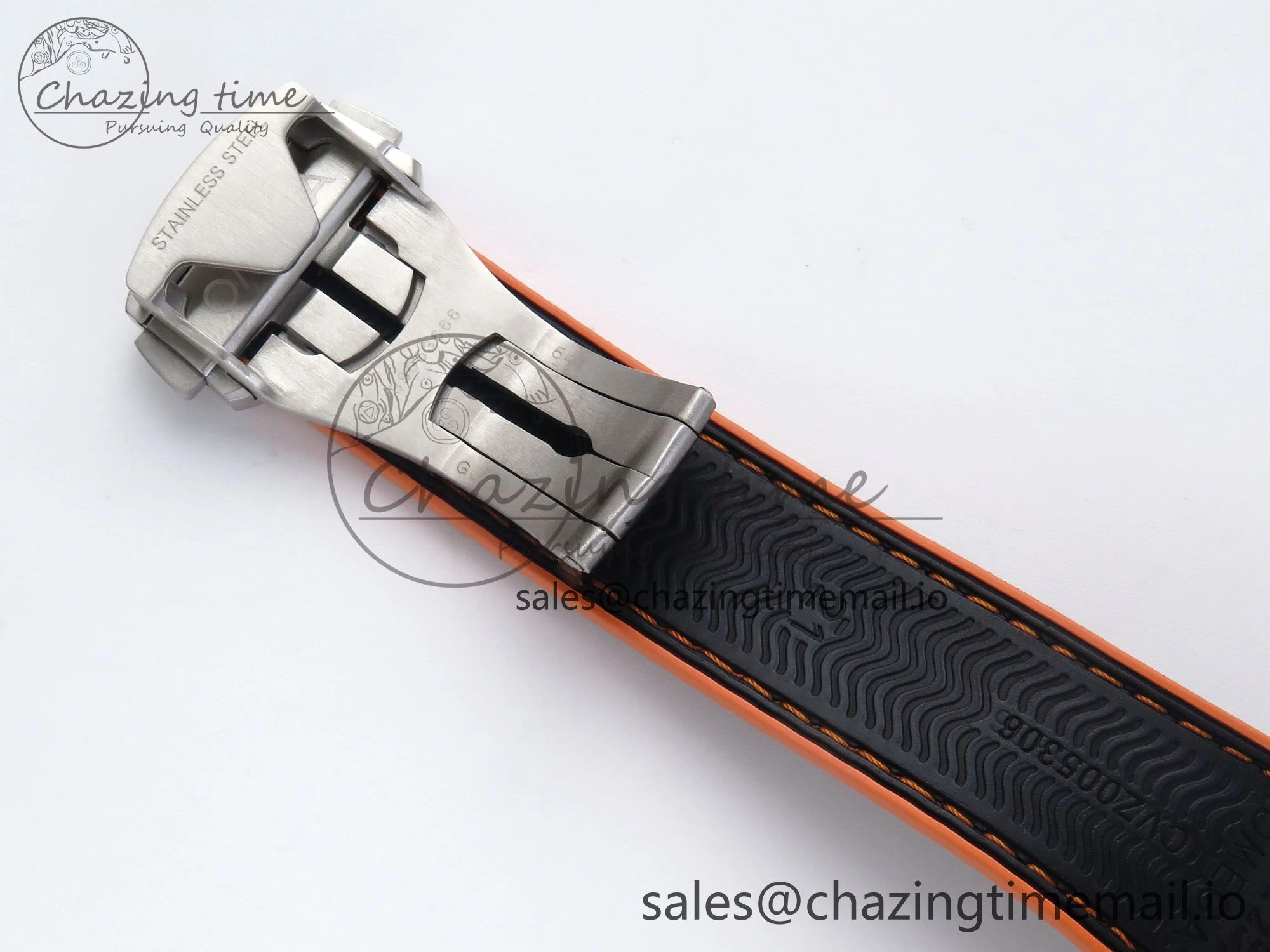 Seamaster Planet Ocean 600M 43.5mm SS SCF 1:1 Best Edition Black orange Bezel Black Dial on Black Rubber Strap A8900 Super Clone ModernLook 7663