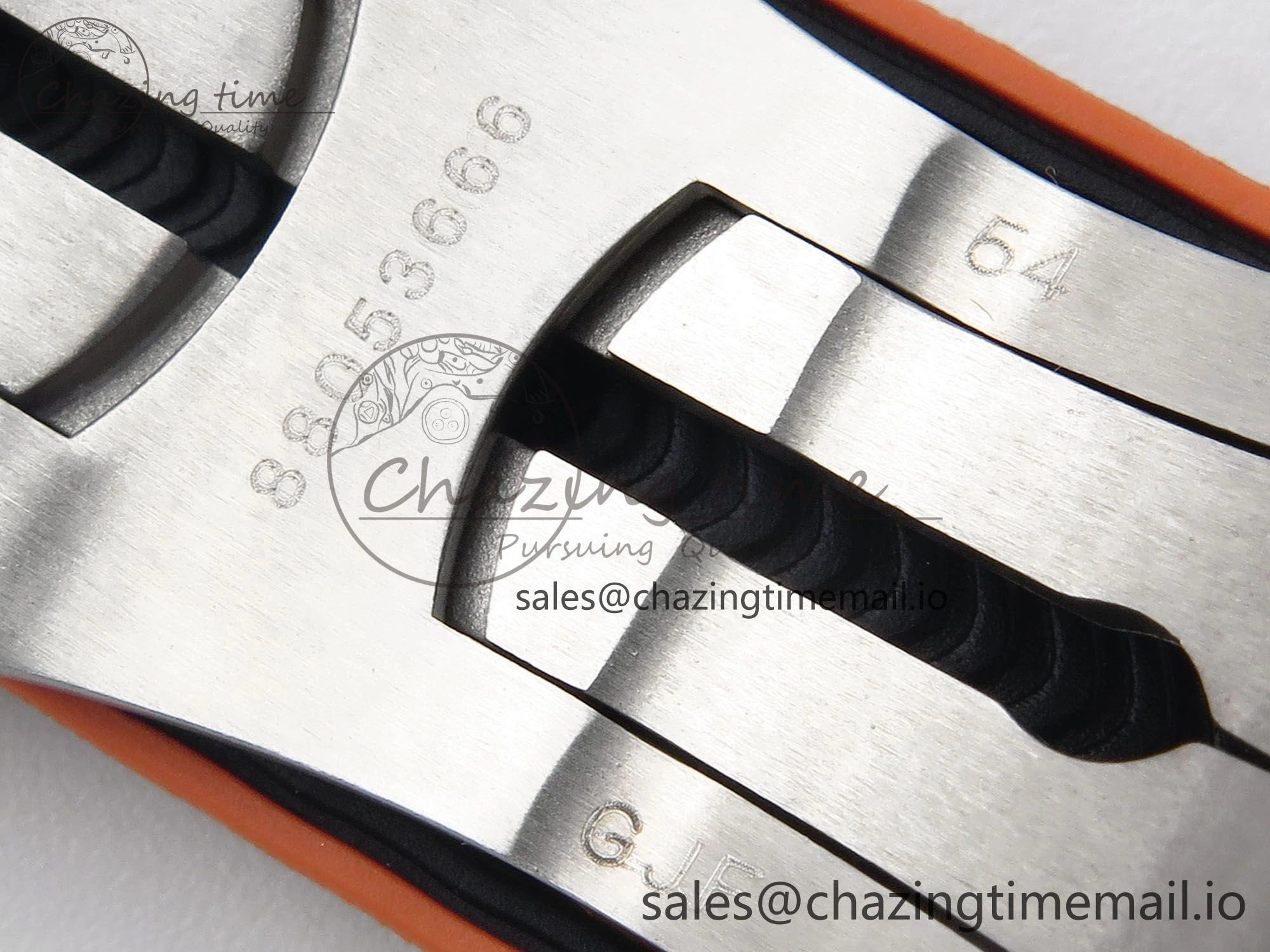 Seamaster Planet Ocean 600M 43.5mm SS SCF 1:1 Best Edition Black orange Bezel Black Dial on Black Rubber Strap A8900 Super Clone ModernLook 7663