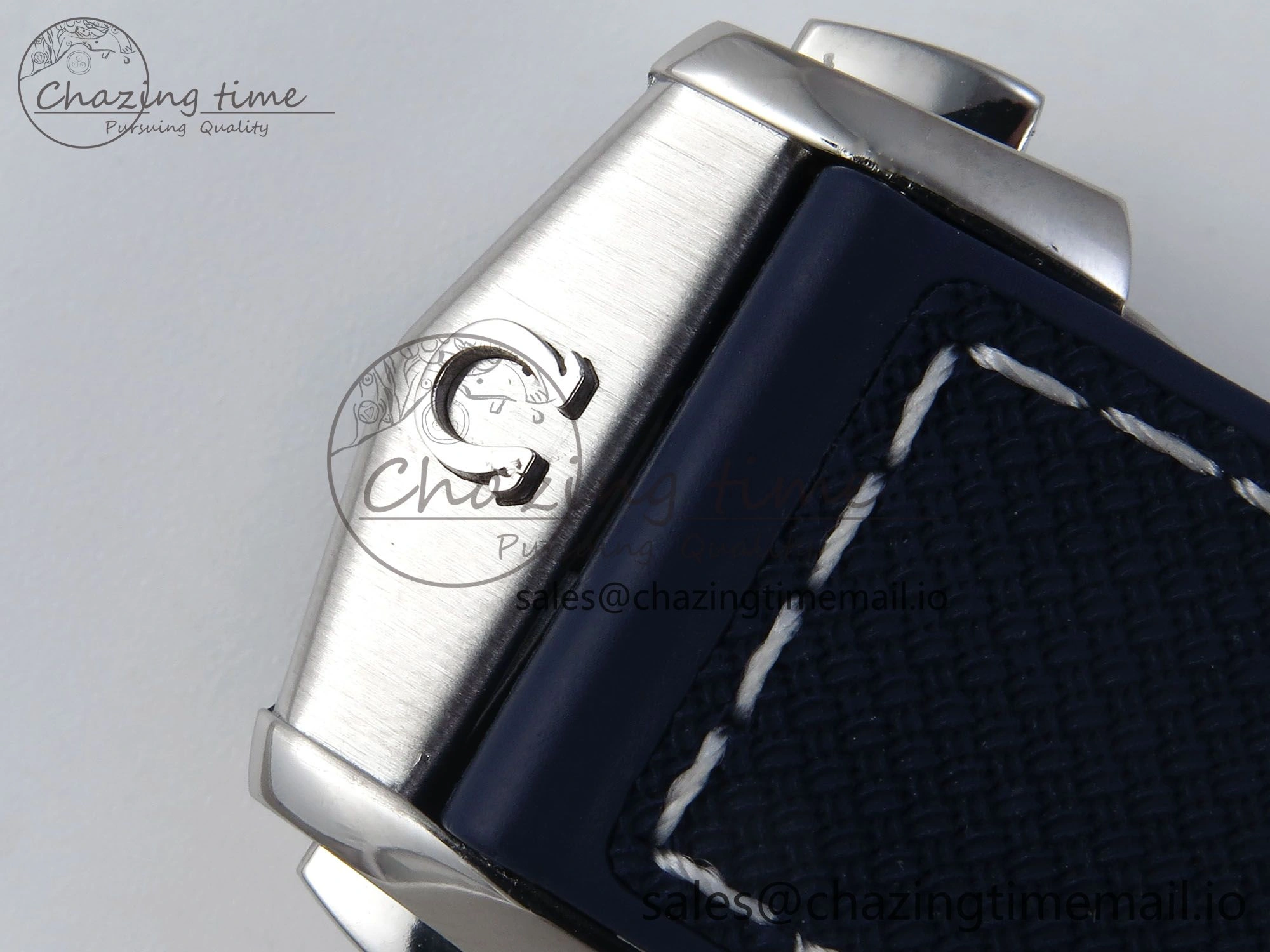 Trendsetting Seamaster Planet Ocean 600M 43.5mm SS SCF 1:1 Best Edition Blue Bezel Blue Dial on Blue Rubber Strap A8900 Super Clone 7672