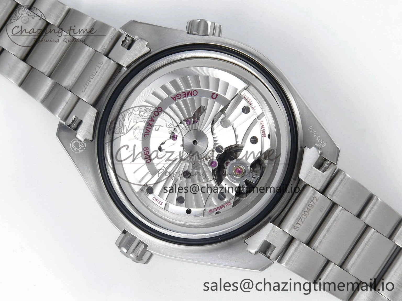 Functional Seamaster Planet Ocean 600M 43.5mm SS SCF 1:1 Best Edition Blue Dial on SS Bracelet A8900 Super Clone 7684