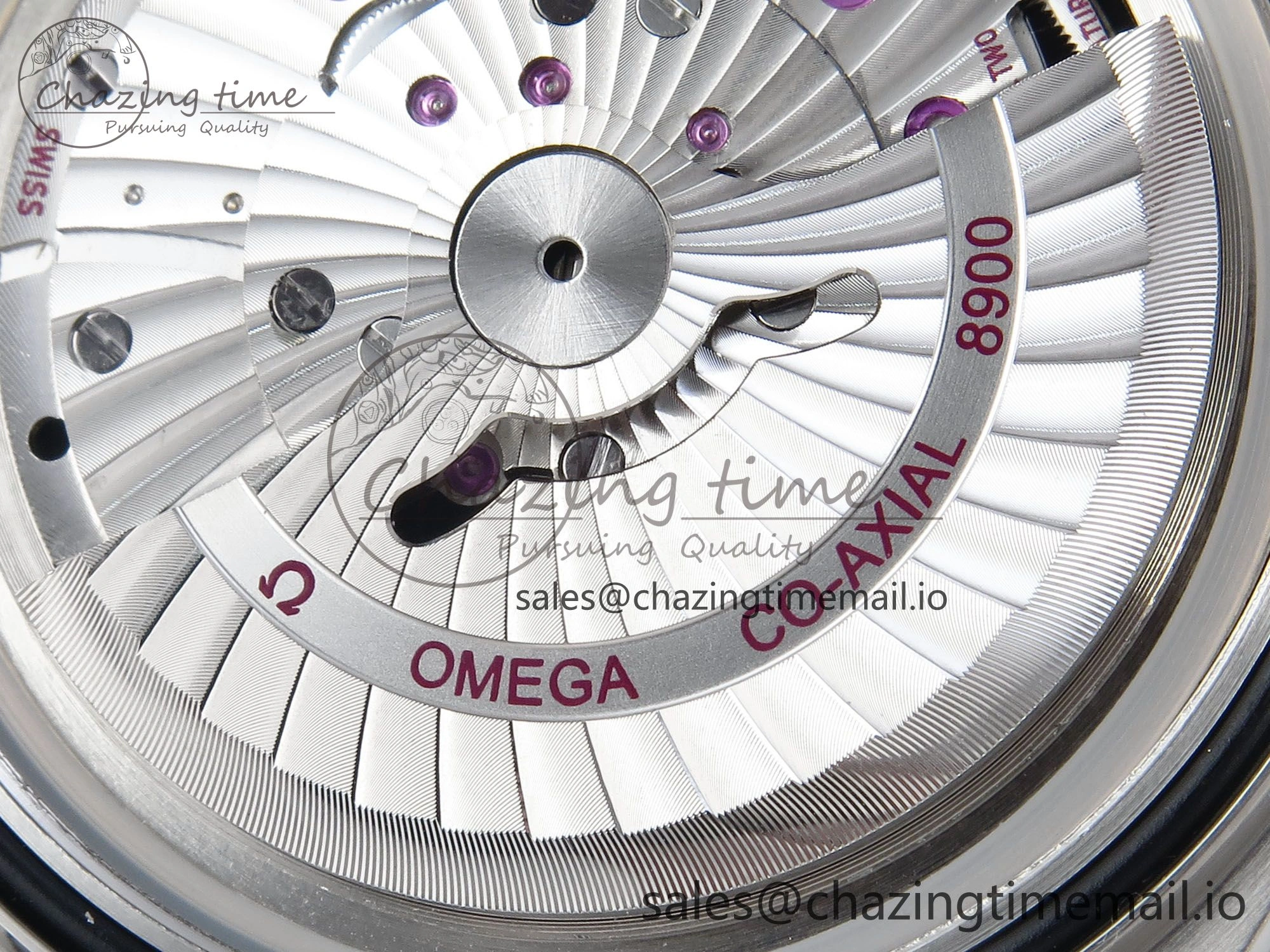 Functional Seamaster Planet Ocean 600M 43.5mm SS SCF 1:1 Best Edition Blue Dial on SS Bracelet A8900 Super Clone 7684