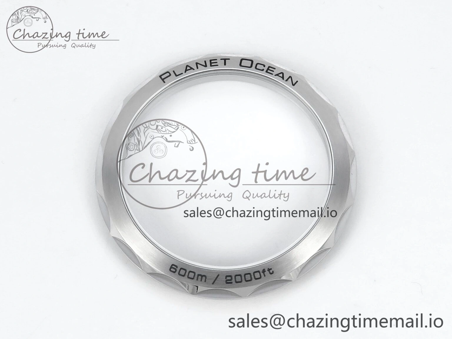 Functional Seamaster Planet Ocean 600M 43.5mm SS SCF 1:1 Best Edition Blue Dial on SS Bracelet A8900 Super Clone 7684