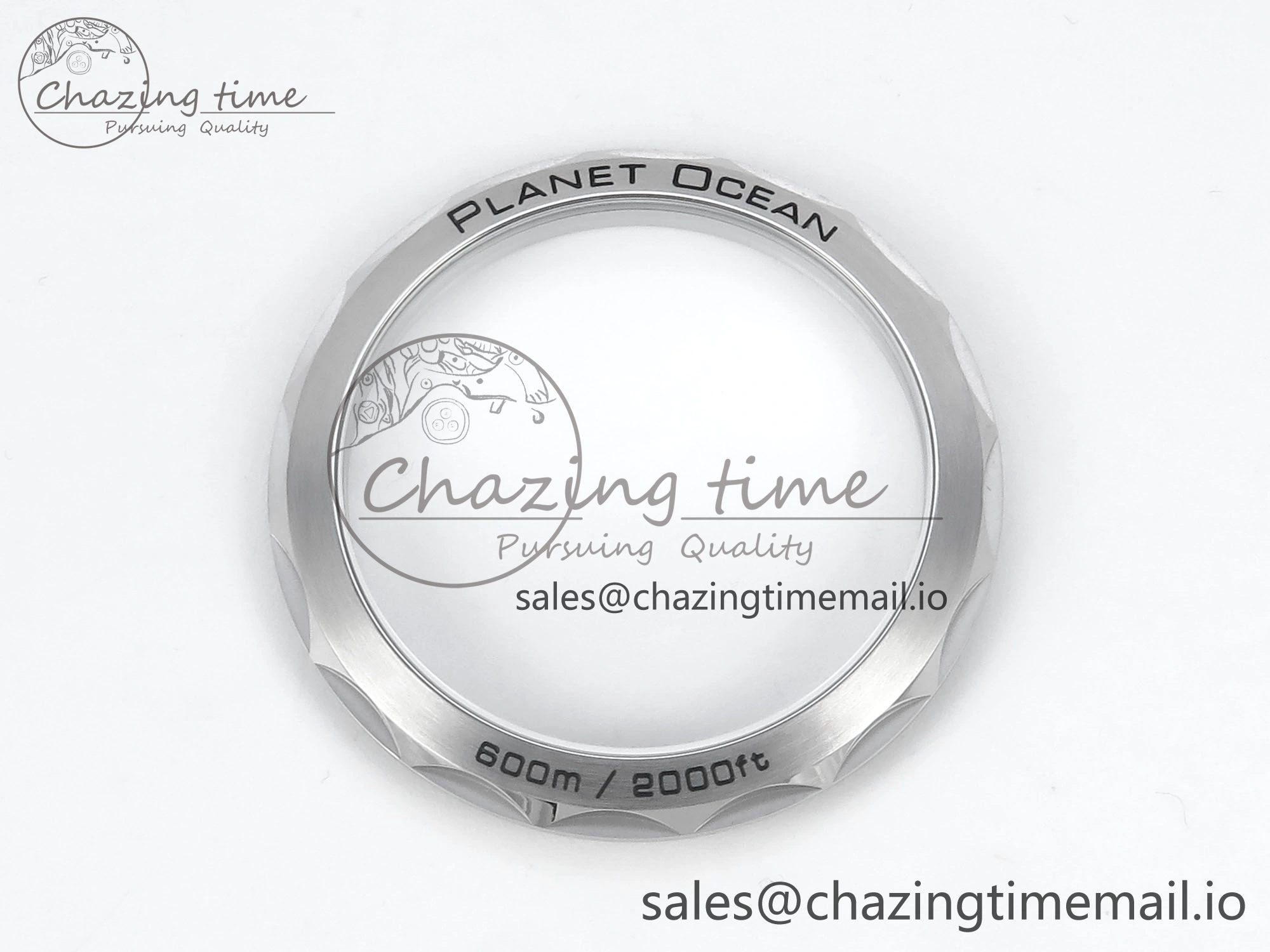 Functional Seamaster Planet Ocean 600M 43.5mm SS SCF 1:1 Best Edition Blue Dial on SS Bracelet A8900 Super Clone 7684