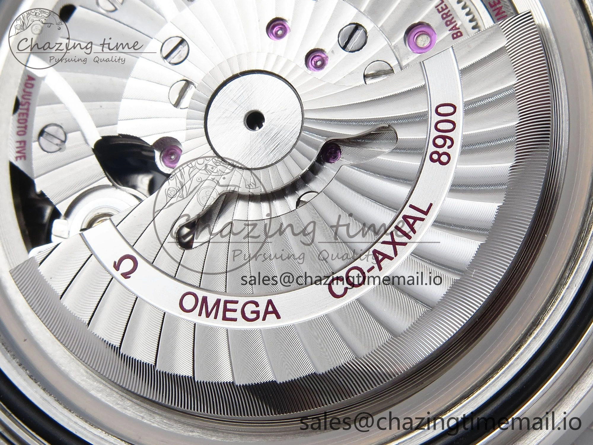 Seamaster Planet Ocean 600M 43.5mm SS SCF 1:1 Best Edition Green Bezel Gray Dial on SS Bracelet A8900 Super Clone FashionForward 7678