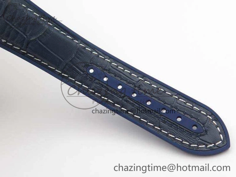 Seamaster Pro Chrono SS RG OM Best Edition Blue Ceramic Blue Dial On Gummy Strap A Affordable 8131