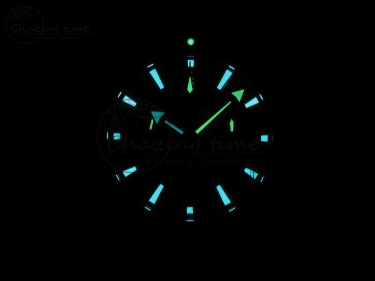 OnTrend Seamaster Pro Chrono SS RG OM Best Edition Blue Ceramic Blue Dial On SS RG Bracelet A 8129
