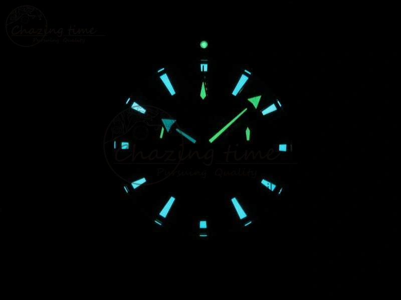 OnTrend Seamaster Pro Chrono SS RG OM Best Edition Blue Ceramic Blue Dial On SS RG Bracelet A 8129