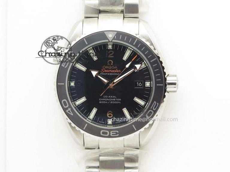 Seamaster Professional Chrono SS RG Blue Ceramic Blue Dial On SS RG Bracelet A Sleek 8211