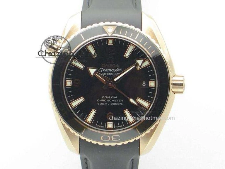 Seamaster Professional Chrono SS RG Blue Ceramic Blue Dial On SS RG Bracelet A Sleek 8211