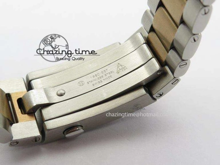 Seamaster Professional Chrono SS RG Blue Ceramic Blue Dial On SS RG Bracelet A Sleek 8211