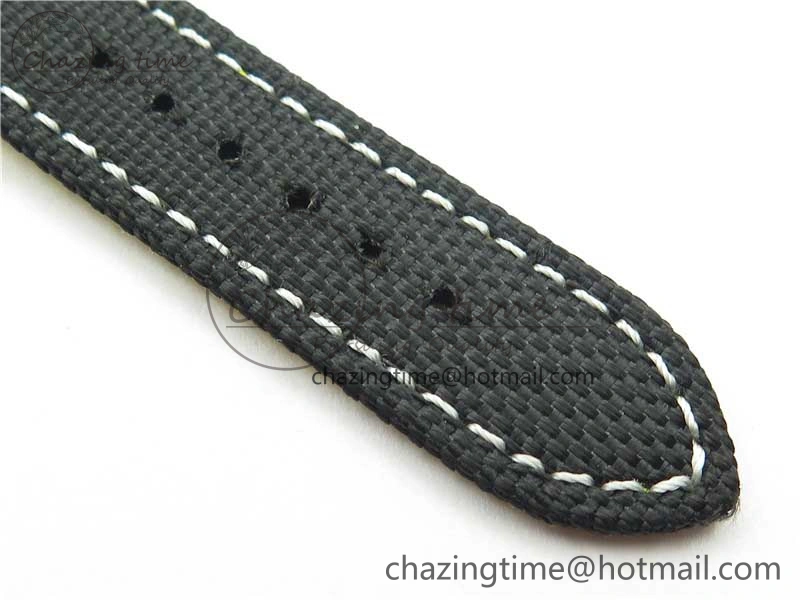 Modern Seawolf 45mm DLC B50 1:1 BestEdition SuperLumed Black Dial Black Numeral Markers on Black Nylon Strap A2824(SuperThick Crystal) 5559