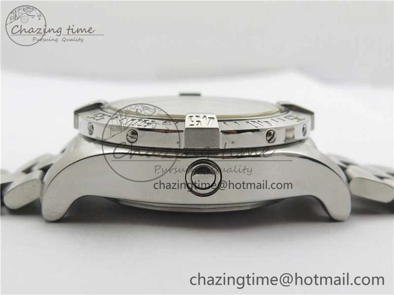 EasyCare Seawolf 45mm SS B50 1:1 Best Edition SuperLumed Black Dial Numeral Markers on SS Bracelet A2824(Super Thick Crystal) 5567
